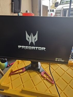 Acer Predator Gaming Monitor - Black with Red Accents